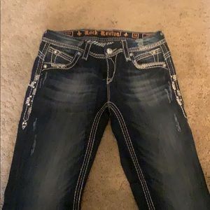 Like new rock revival jeans size 29 x 34